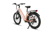 ELMAX STEP THRU * 250W HUB MOTOR * LARGE SAMSUNG BATTERY •	HYDRAULIC DISC BRAKES •PEDAL ASSIST & THROTTLE